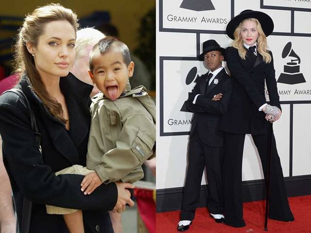 Víte, které celebrity adoptovaly své děti?