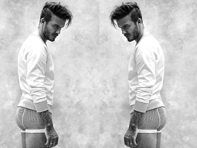 David Beckham nestárne: Svou sexy prdelku opět vystavil na odiv!