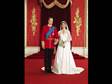 Oficiální svatební fotografie Kate a prince Williama.
