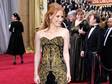 Oscar 2012: Jessica Chastain a její nádherná černo-zlatá kombinace, zkrátka dokonalost sama