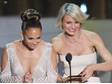 Oscar 2012: Jennifer Lopez a Cameron Diaz při předávání cen