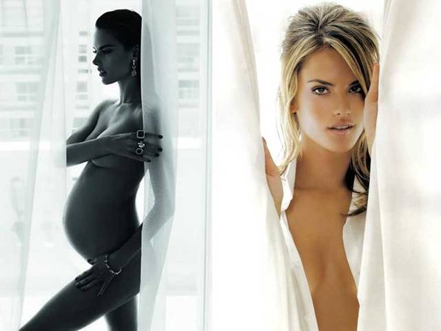 Těhotná Alessandra Ambrosio: Pózovala zcela nahá v osmém měsíci!