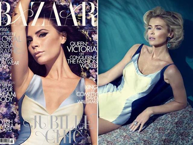 Daniela Peštová vs. Victoria Beckham: Oblékly stejné retro plavky. Které to sluší víc?