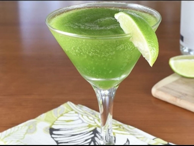  Zelený  Prosecco  koktejl                  