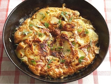 Bramborová omeleta               