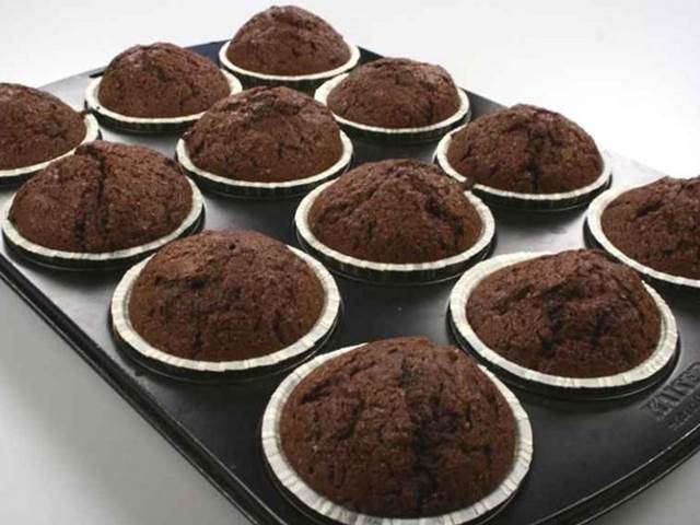 Muffiny   s čokoládou         