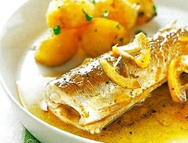 Pečená ryba s citrónovou kůrou