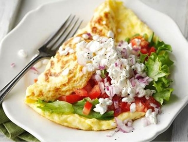 Plněná omeleta