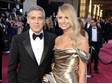 Komu to na červeném koberci ladí: George Clooney a Stacy Keibler