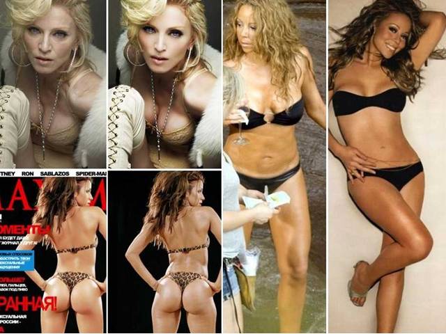 Celebrity před a po zásahu Photoshopu: Vyretušované do krásy!