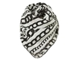 Bavlněný šátek s potisky řetezů, Bershka, 399 Kč.