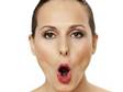 Cvičení pro rty a tváře - vytvarujte ústa do kroužku, nepněte svaly kolem úst a po pěti vteřinách...