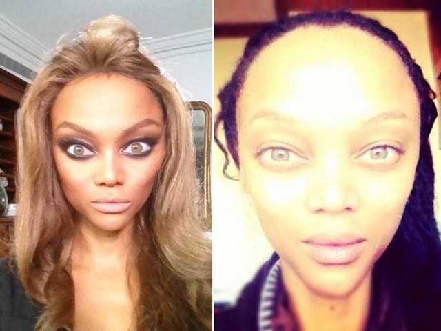 Dvě tváře modelky: S make-upem šelma, bez něj mimozemšťan!