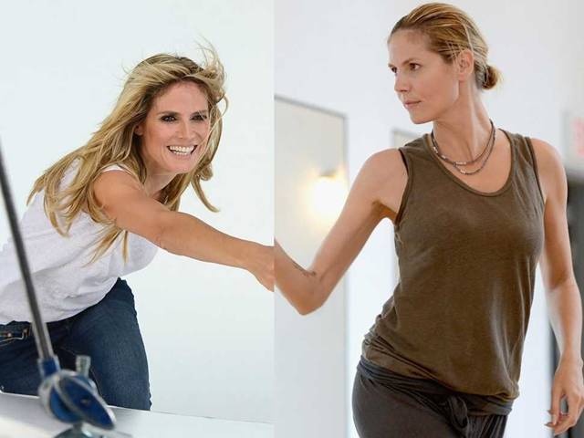 Neskutečné! Heidi Klum září i v teplákách a bez make-upu