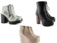 Co je letošní zimu opravdu „out“: Extrémní boty á la zemědelské družstvo, H&M.