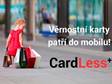 Věrnostní a klubové karty jedině v mobilu – mobilní aplikace pro správu věrnostních karet CardLess+.