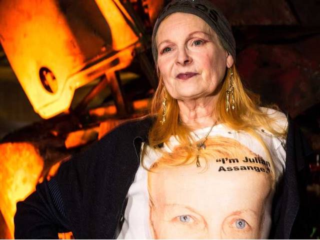 Syn Vivienne Westwood: Modelem mého oblečení musí být Julian Assange