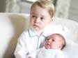 Princ George a princezna Charlotte.