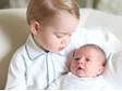 Princ George a princezna Charlotte.