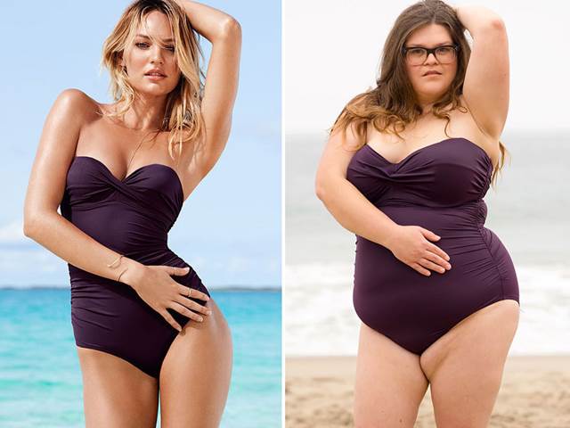 Supermodelky vs. obyčejné ženy: Plavky Victoria´s Secret na normálním těle! (FOTO)