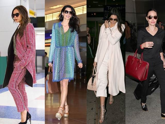 Slavné krásky na letištích: Která předvádí nejlepší módní kreace?