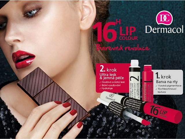 TESTOVÁNÍ: Dokonalé rty díky 16H Lip Colour od Dermacol