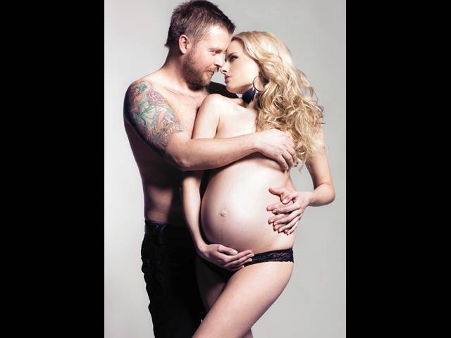 Těhotná Divišová: Těsně před porodem nafotila nahé fotky