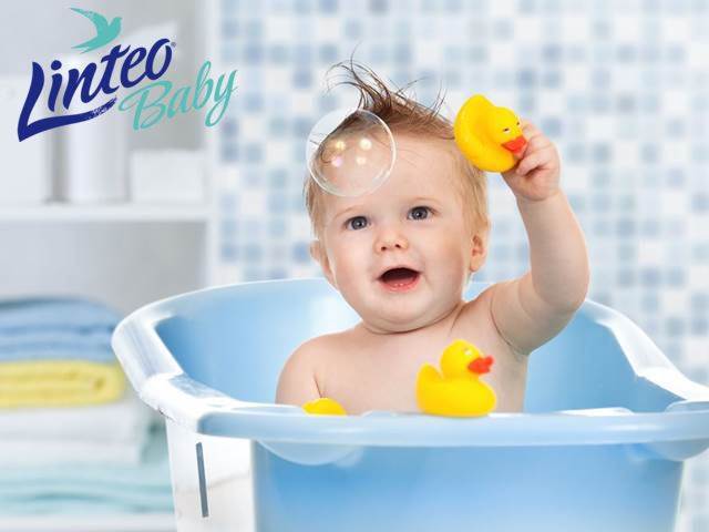TESTOVÁNÍ: Dětské mycí mléko a šampon, Dětské tělové mléko a Dětské přebalovací podložky Linteo Baby