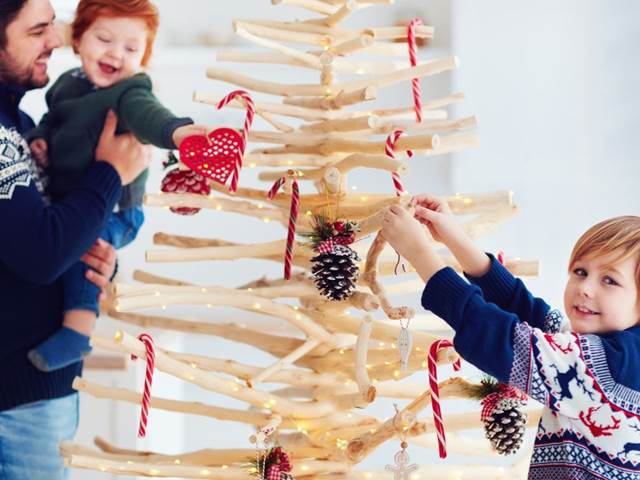 Tipy na netradiční vánoční stromeček