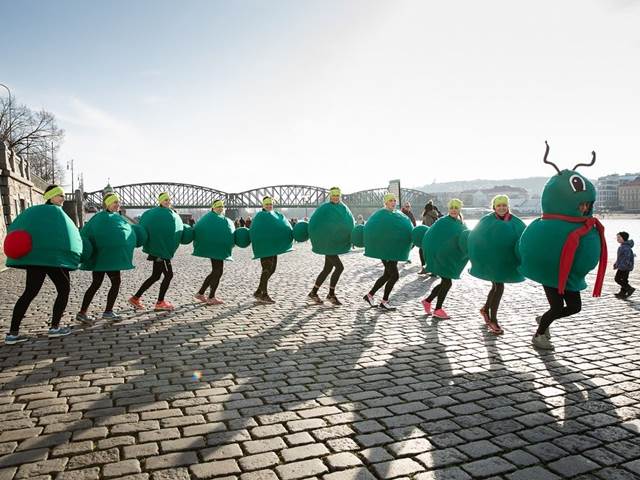 Projekt Půlmaratonská stonožka. Podpořte i vy onkologicky nemocné děti