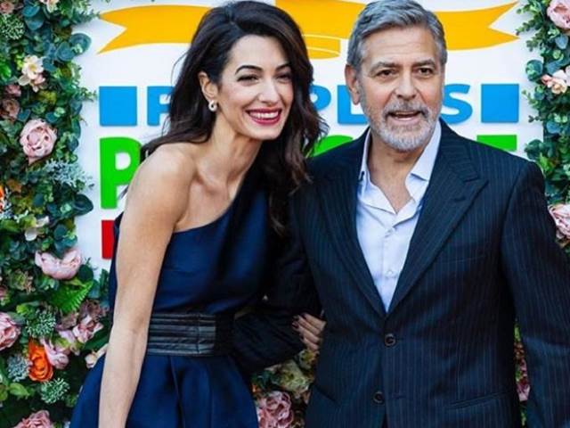 George a Amal Clooney stavějí svým dětem na hraní domek za tři miliony