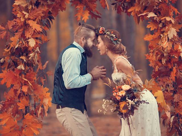 Podzimní svatby mají své výhody