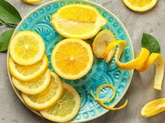 Citronovou kůru lze využít pro svůj prospěch