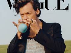 Harry Styles je prvním mužem na obálce magazínu Vogue