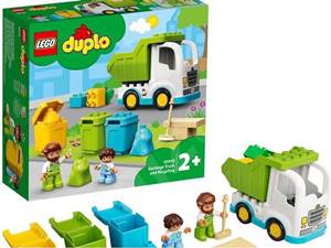 Soutěž o 1x stavebnici Lego Duplo Popelářský vůz a recyklování