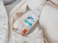 TESTOVÁNÍ: Testujeme dětský měsíčkový olej Linteo Baby ideální k jemné zklidňující masáži
