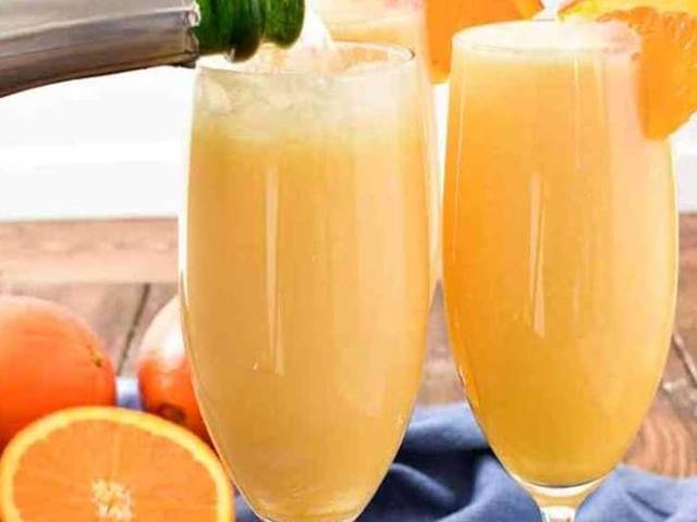 Pomerančový   šumivý nápoj       
