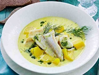 Norská rybí polévka