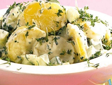 Okurkovo-bramborový salát