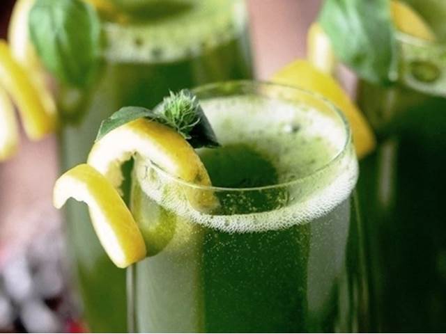 Zelený koktejl
