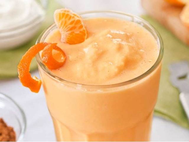 Mandarinkové smoothie